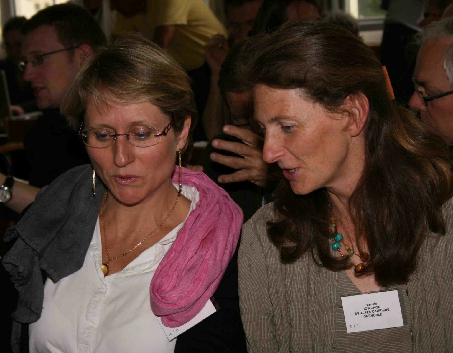 Nathalie Arrighi et Pascale Robichon